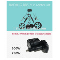 Bafang bbs02 750W piezas de motor de bicicletas eléctricas bafang e - kit de bicicleta para bicicletas motorizadas